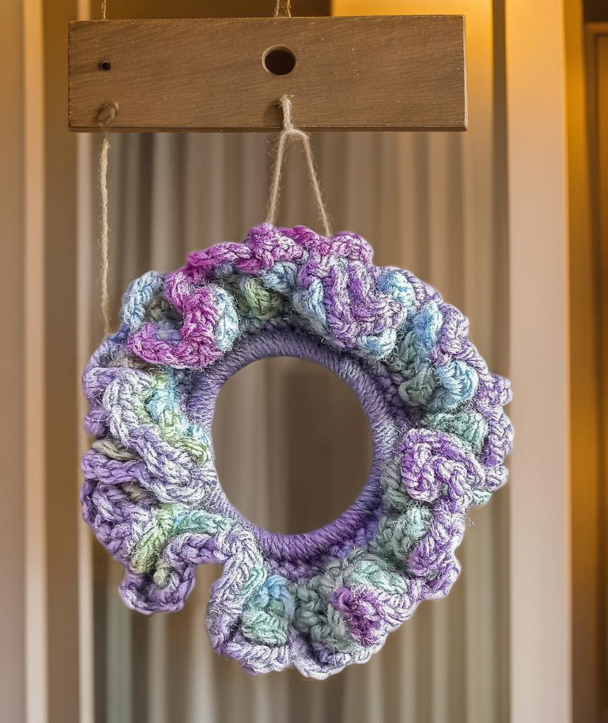 Mermaid’s Dream Wool Scrunchie
