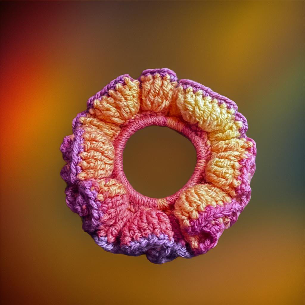 Multicoloured Scrunchie