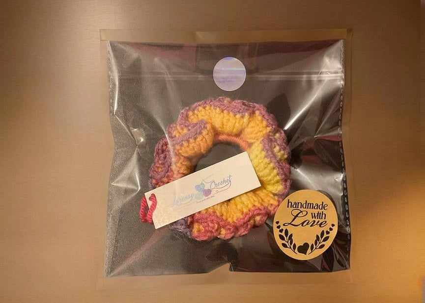 Multicoloured Scrunchie